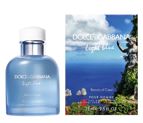 dolce gabbana light blue beauty of capri herren|Dolce & Gabbana eau de toilette.